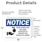 Signmission Safety Culture Sign, 18 in Width, Vinyl Decal, Rectangle OS-2PACK-NS-D-1218-L-18939 - alternate 3